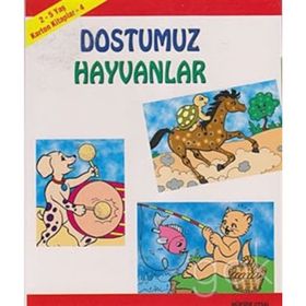 KARTON KITAPLAR 4 DOSTUMUZ HAYVANLAR 2-5 YAŞ - MÜRŞİDE UYSAL