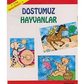 KARTON KITAPLAR 4 DOSTUMUZ HAYVANLAR 2-5 YAŞ - MÜRŞİDE UYSAL