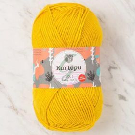 Kartopu 1321 Hardal Sarısı No:1 El Örgü İpi