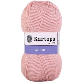 Kartopu Ak-Soft 258 Pudra El Örgü İpi