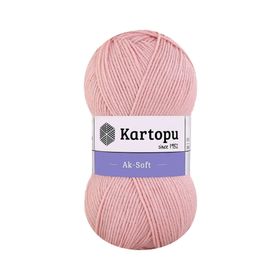 Kartopu Ak-Soft 258 Pudra El Örgü İpi
