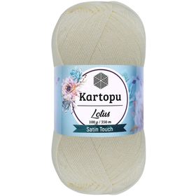Kartopu Ak Soft K019 Ekru İplik