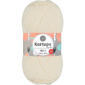 Kartopu Ak Soft K025 Krem İplik
