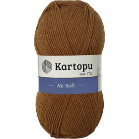 Kartopu Ak Soft K1362 Koyu Hardal İplik