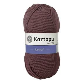 Kartopu Ak-Soft K1707 Wine Örgü İpi