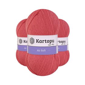 Kartopu Ak Soft K260 Mercan İplik