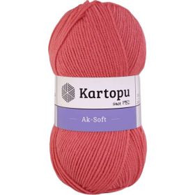 Kartopu Ak Soft K260 Mercan İplik