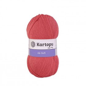 Kartopu Ak Soft K260 Mercan İplik