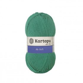 Kartopu Ak Soft K472 Koyu Çağla İplik