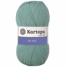 Kartopu Ak-Soft K493 Azure Örgü İpi