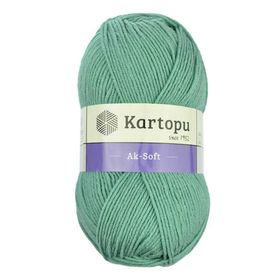 Kartopu Ak-Soft K493 Azure Örgü İpi