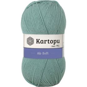 Kartopu Ak-Soft K493 Azure Örgü İpi