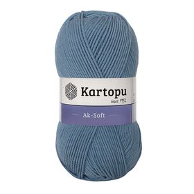 Kartopu Ak Soft K644 Havacı Mavi İplik