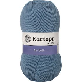 Kartopu Ak Soft K644 Havacı Mavi İplik