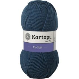 Kartopu Ak Soft K650 Kot Mavi İplik