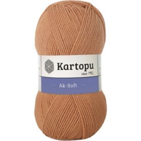 Kartopu Ak-Soft K857 Copper Color Örgü İpi