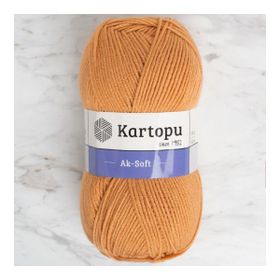 Kartopu Ak-Soft K857 Copper Color Örgü İpi