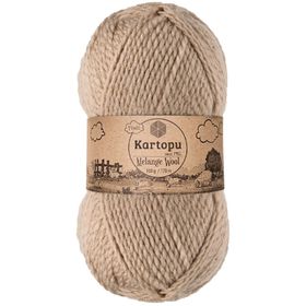 Kartopu Ak-Soft K880 Beige Örgü İpi