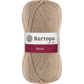 Kartopu Ak-Soft K880 Beige Örgü İpi