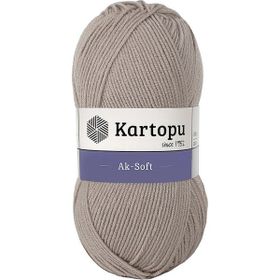 Kartopu Ak-Soft K880 Beige Örgü İpi