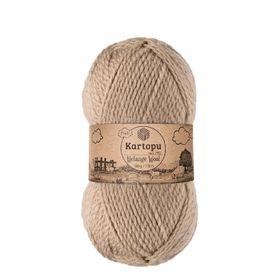 Kartopu Ak-Soft K880 Beige Örgü İpi