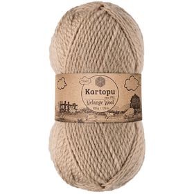 Kartopu Ak-Soft K880 Beige Örgü İpi