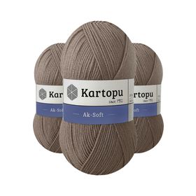 Kartopu Ak-Soft K899 Mink Örgü İpi