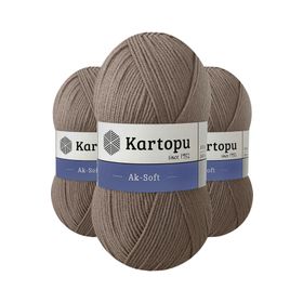 Kartopu Ak-Soft K899 Mink Örgü İpi