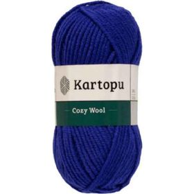 Kartopu Cozy Wool K1624 Koyu Mor El Örgü İpi