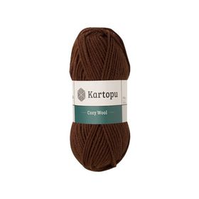 Kartopu Cozy Wool K890 Acı Kahve El Örgü İpi