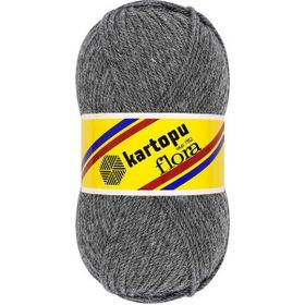 Kartopu Flora K1003 Koyu Gri İplik