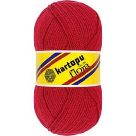 Kartopu Flora K132 Bayrak Kırmızı İplik