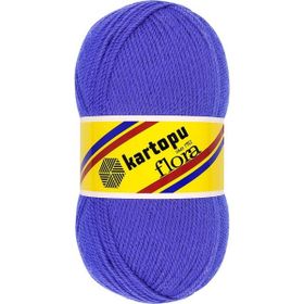 Kartopu Flora K624 Saks Mavi İplik
