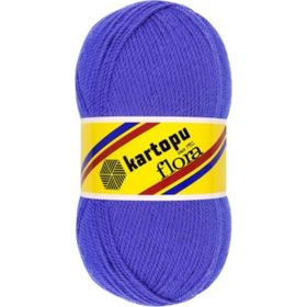 Kartopu Flora K624 Saks Mavi İplik