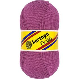 Kartopu Flora K736 Koyu Gül İplik