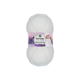 Kartopu K010 100 gr Süper Chunky Kalın Kışlık El Örgü İpliği