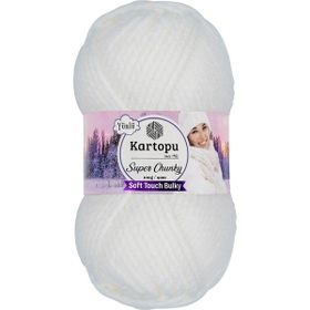 Kartopu K010 100 gr Süper Chunky Kalın Kışlık El Örgü İpliği