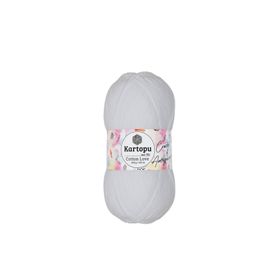 Kartopu K010 3 Adet Kar Beyaz Baby One Tüylenmeyen El Örgü İpi Yünü