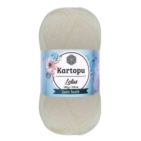 Kartopu K019 100 gr Ekru Lotus El Örgü İpi