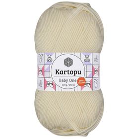 Kartopu K025 100 gr Krem Baby One El Örgü İpi