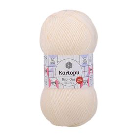 Kartopu K025 100 gr Krem Baby One El Örgü İpi