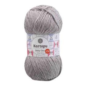 Kartopu K1000 100 gr Açık Gri Baby One El Örgü İpi