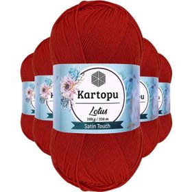 Kartopu K101 Nar Çiçeği 5 Adet Lotus Bikini Büstiyer Bluz Örgü İpi