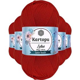 Kartopu K101 Nar Çiçeği 5 Adet Lotus Bikini Büstiyer Bluz Örgü İpi