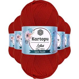Kartopu K101 Nar Çiçeği 5 Adet Lotus Bikini Büstiyer Bluz Örgü İpi