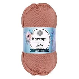 Kartopu K103 Pişmiş Ayva Lotus Bikini Büstiyer Bluz Örgü İpi