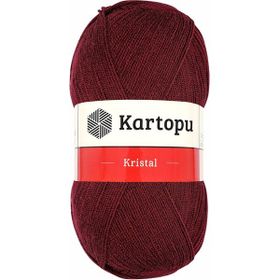 Kartopu K110 Kristal Bordo Örgü Patik İpi