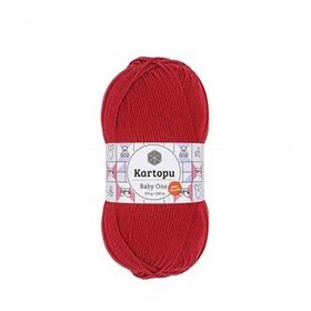 Kartopu K125 Baby One Kırmızı Bebe Yünü