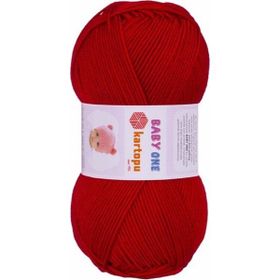 Kartopu K125 Baby One Kırmızı Bebe Yünü