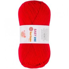 Kartopu K125 Baby One Kırmızı Bebe Yünü
